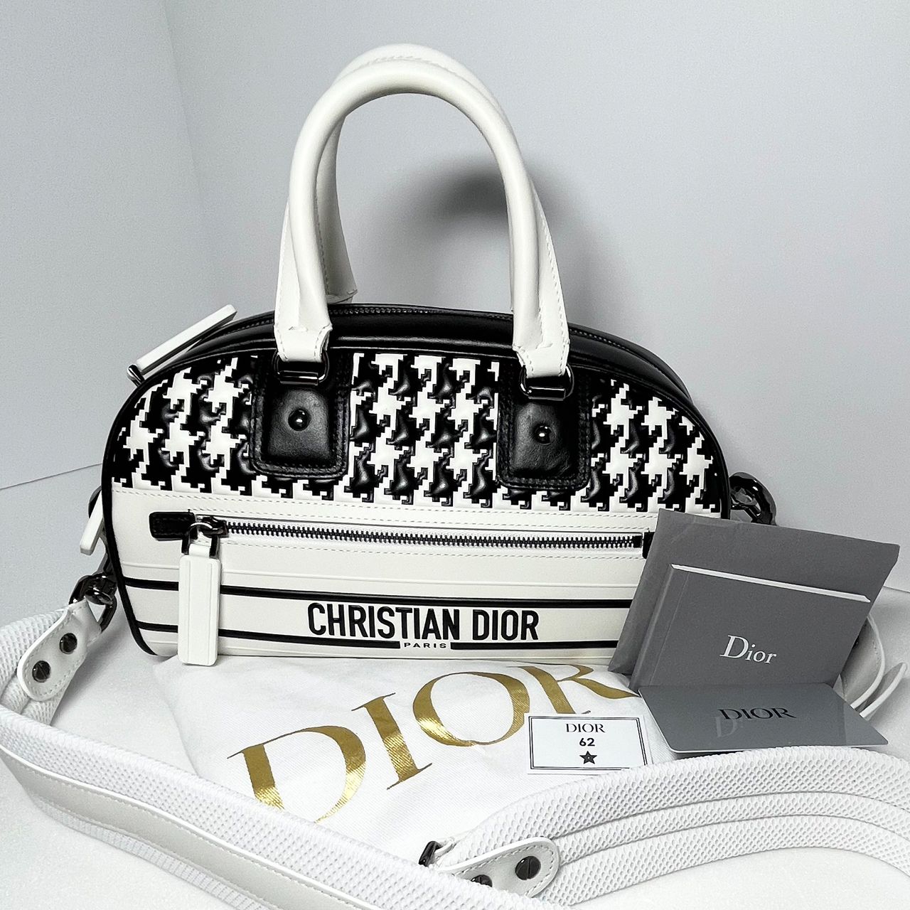 Christian Dior クリスチャンディオール スモール ボウリング バッグ 