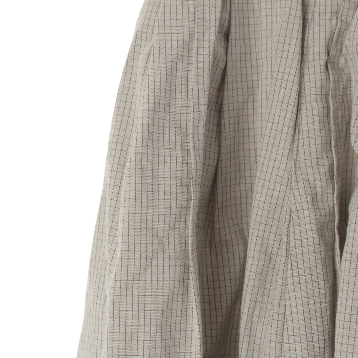 エトレトウキョウ 24AW コットン ランダムタック ボリューム チェック  