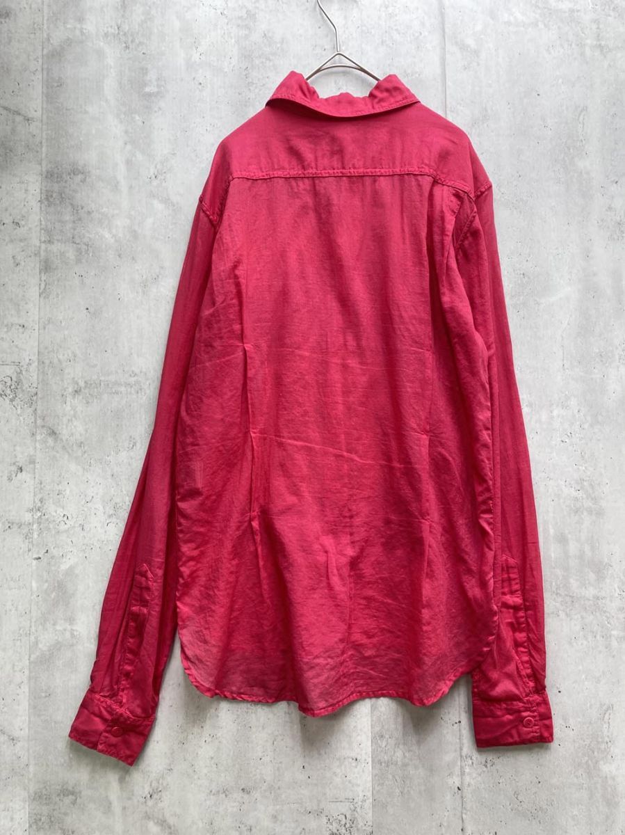 Burberrys 赤 長袖シャツ 38 Burberry ピンク シャツ サイズ38 - メルカリ