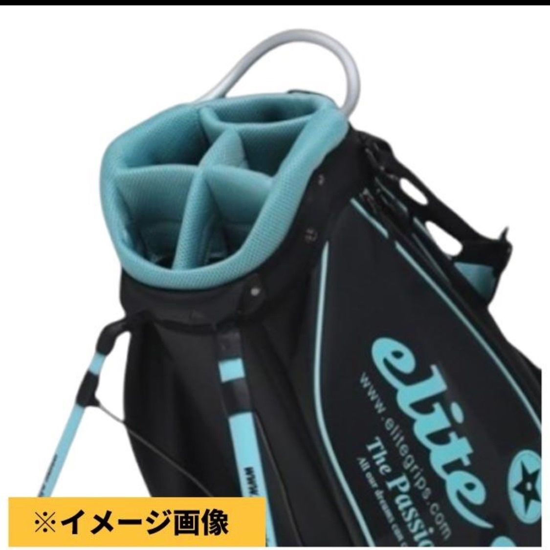 エリートグリップ 軽量 スタンド キャディバッグ 9.5型 エリートグリップ elite grips 2025年 軽量キャディバッグ B