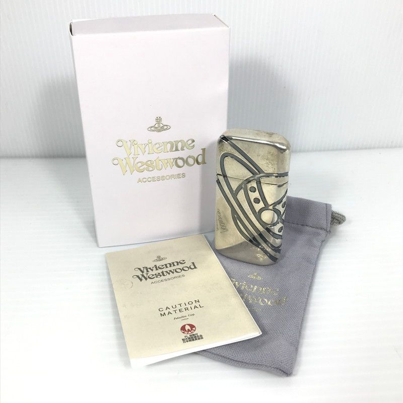 メンズ Vivienne Westwood ヴィヴィアンウエストウッド BIG ORB OIL LIGHTER 859-936 ビッグオーブ オイルライター ロゴ 喫煙具 アクセサリー 206-250317-hi-15-TAG