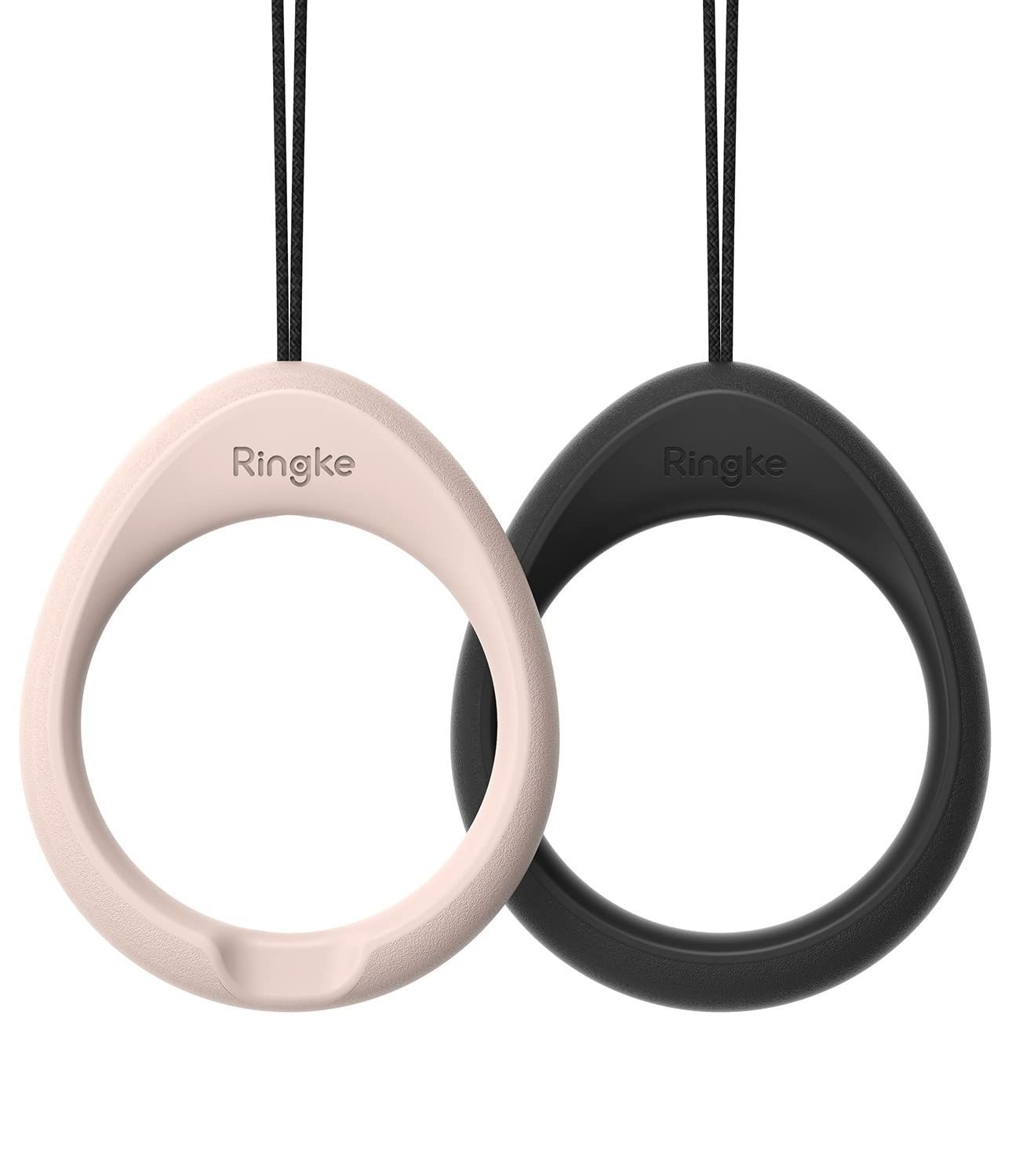 【数量限定】Ring Strap Finger スタンド機能 携帯 落下防止 デジカメ スマホ シリコン素材 柔らかい フィンガーストラップ 【2個入り】Ringke