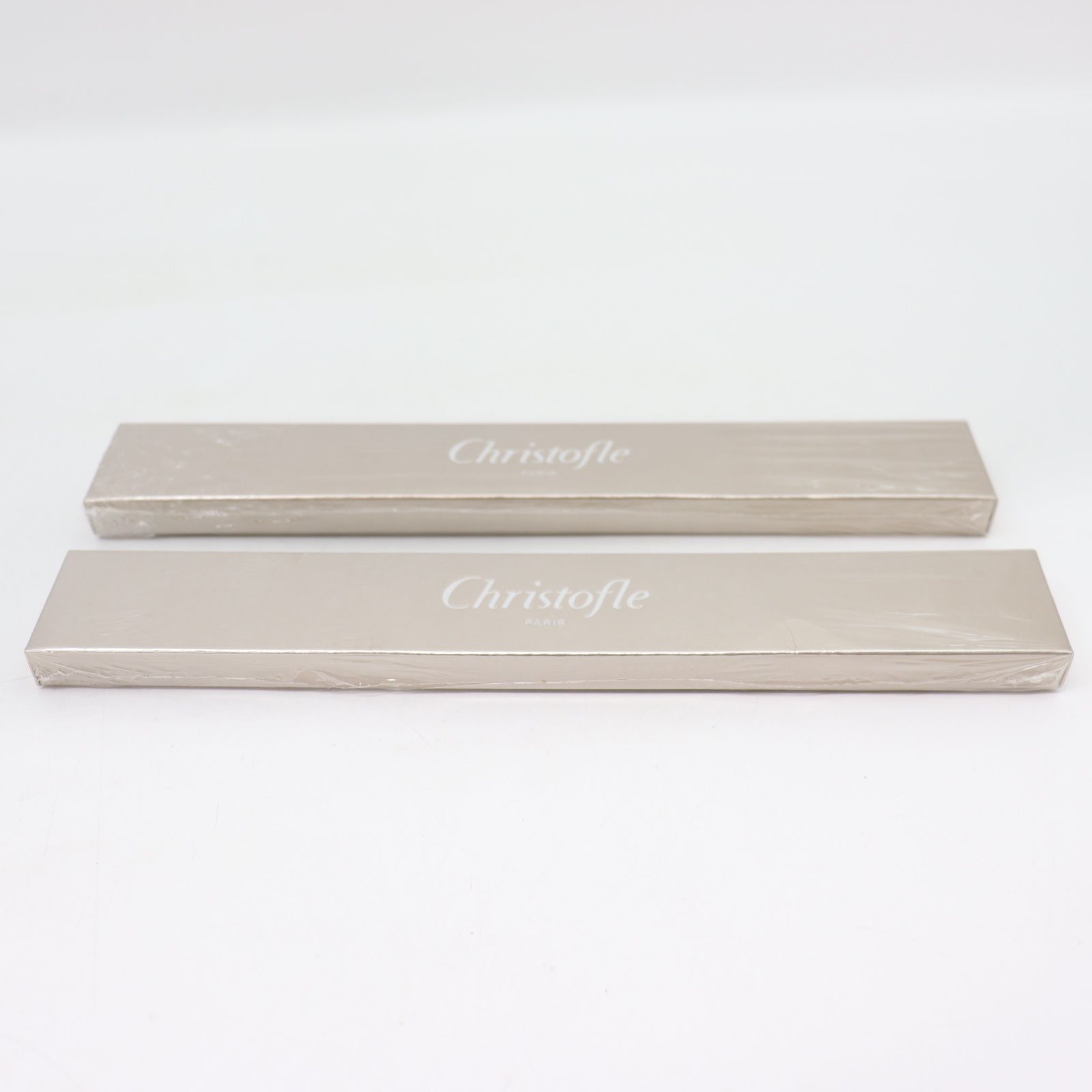 ITA8EOPQ3KC9 未開封 Christofle クリストフル 箸 2膳セット 生活雑貨 食事 キッチン 箱 ブランド WWW_MERCADOAVALIA_COM_BR
