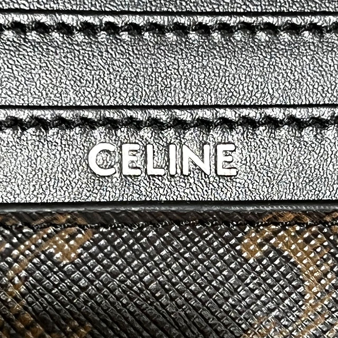 CELINE トリオンフ カードケース 名刺入れ セリーヌ ブラック