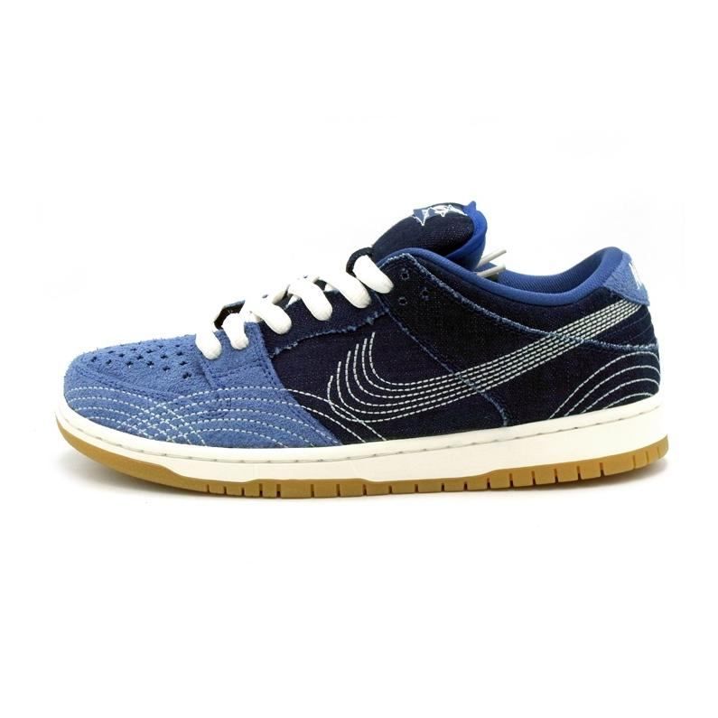 ナイキ NIKE SB DUNK LOW Sashiko CV0316 400 SB ダンク ロー 刺し子 スニーカー f25220