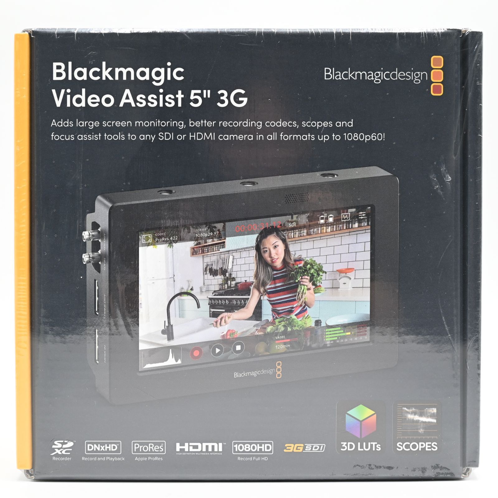 新品】Blackmagic Design モニター一体型レコーダー プロ仕様スコープ VideoAssist 5インチ 3G  HYPERD/AVIDA03/5 #962 - メルカリ