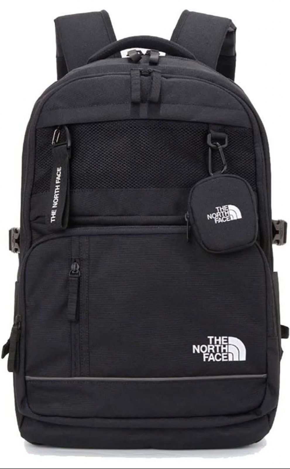 【新品 人気モデル】 ザ ノースフェイス リュック 通学 30L THE NORTH FACE WHITE LABEL ポーチ付き バックパック ブラック メンズ レディース A