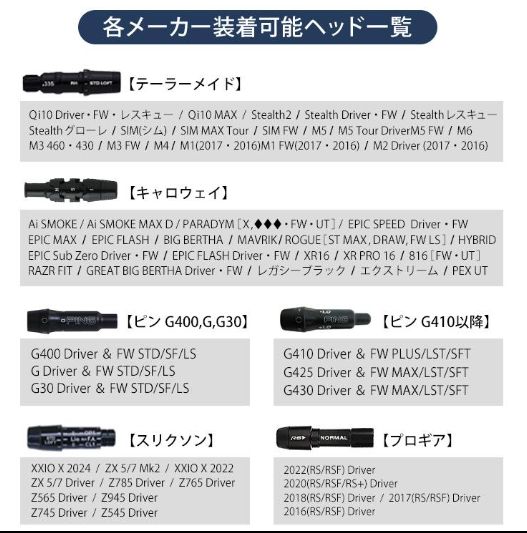 新品】スリーブ付シャフト グラファイトデザイン TOUR AD IZ