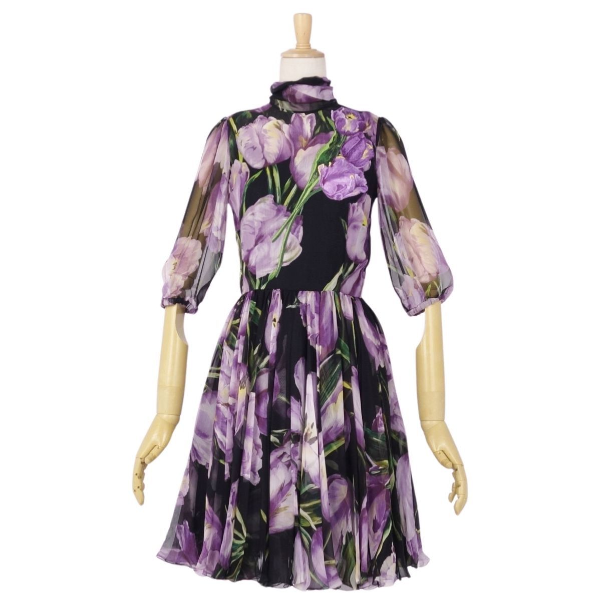 美品 ドルチェアンドガッバーナ ドルガバ 花柄 ワンピース ロング 子供