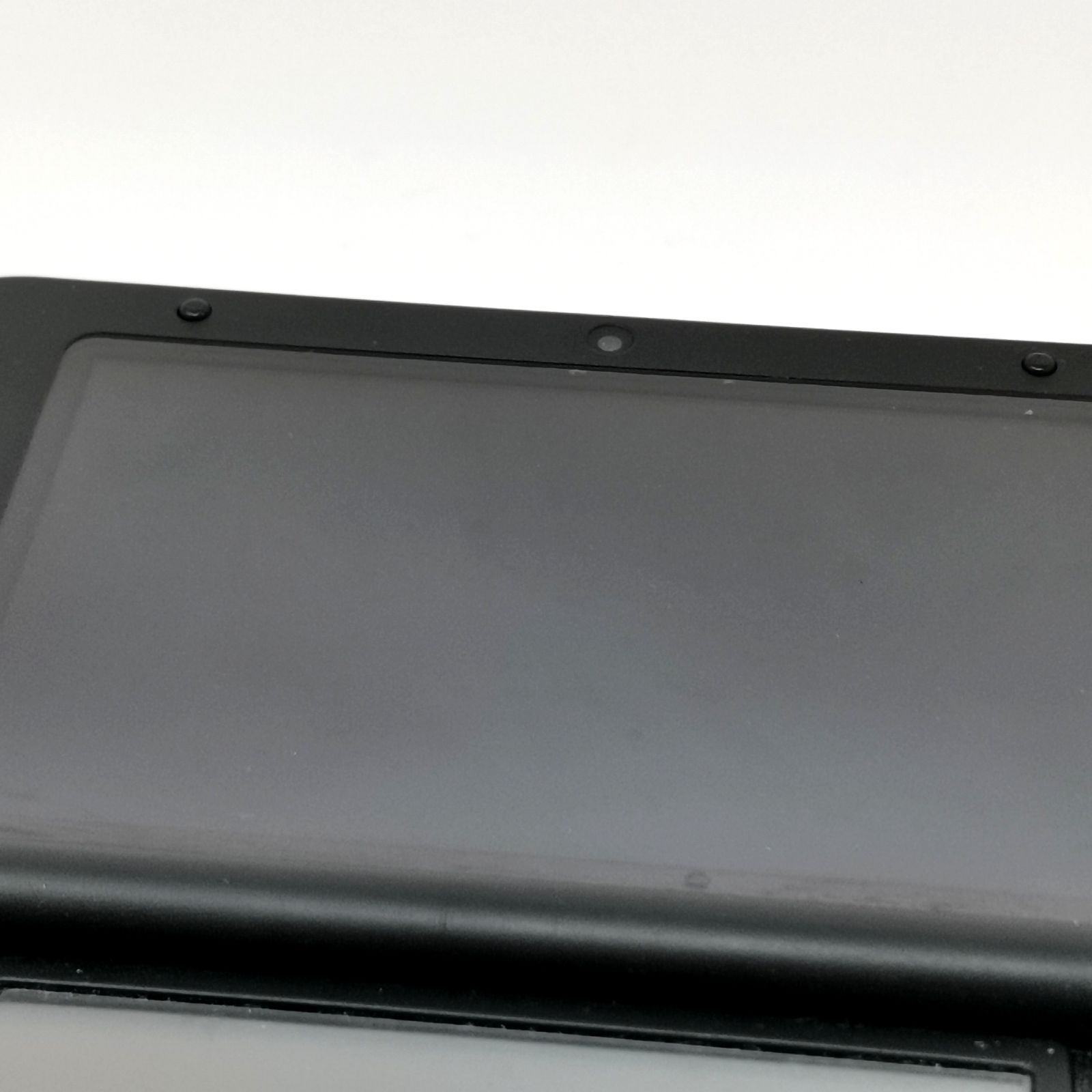 任天堂3DS LL【充電器・タッチペンなし】 任天堂 3DS LL ブラック 黒 充電器なし ジャンク タッチペンなし