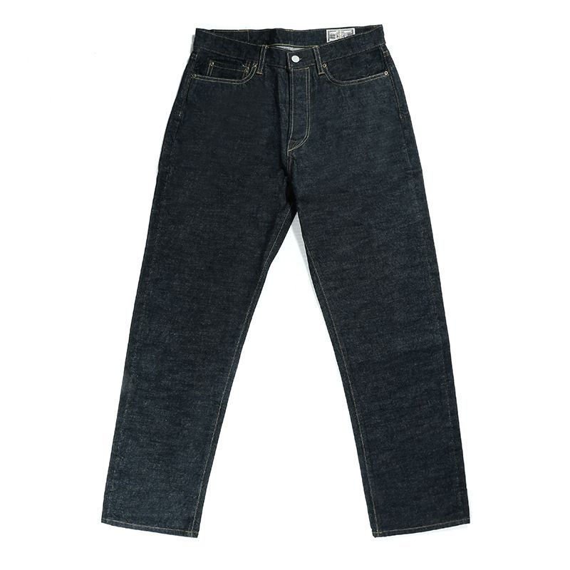 OKONKWO 15oz　ヴィンテージスタイル セルビッチデニム テーパードデニムパンツ メンズジーンズ 赤耳 ジーパン