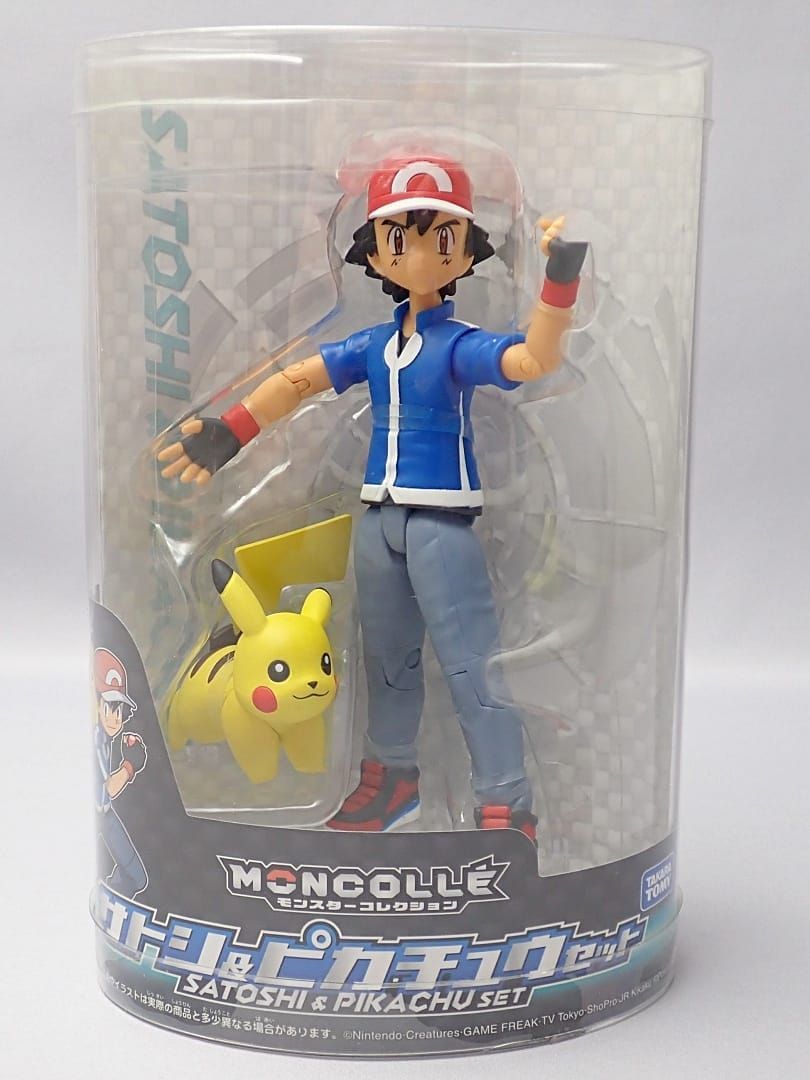 Takara Tomy - TAKARATOMY  MONCOLLE タカラトミー  モンスターコレクション フィギュア サトシ＆ピカチュウ セット  SATOSHI＆PIKACHU SET 新品 未開封品 【送料無料】 D-2346【質屋出品】 TAKARATOMY MONCOLLE タカラトミー モンスターコレクション