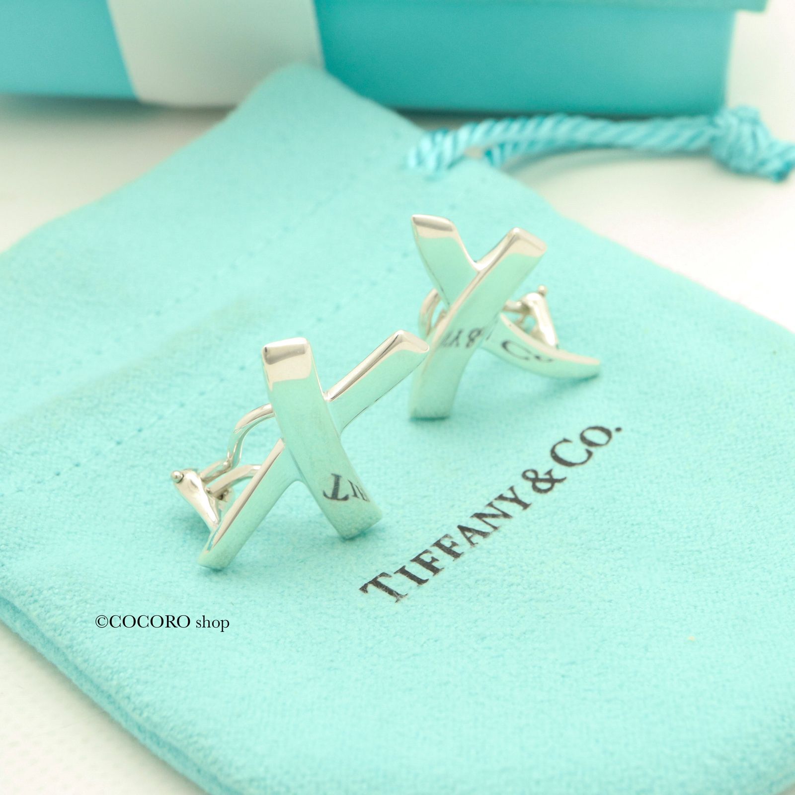 Tiffany& Co. ティファニー パロマピカソ キス クロス ピアス 楽天市場】【ジュエリー】TIFFANY&Co. ティファニー