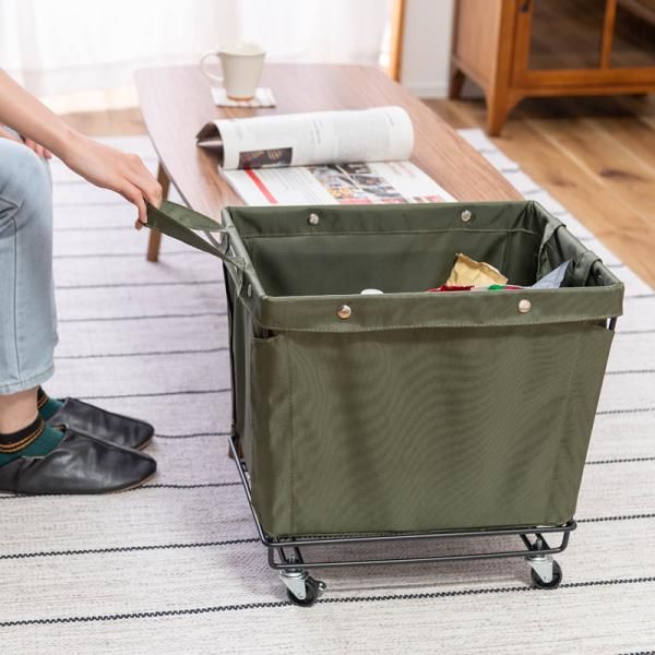 バスケットワゴン キャスター付き 収納 棚 ラック 玄関 寝室 洗面所