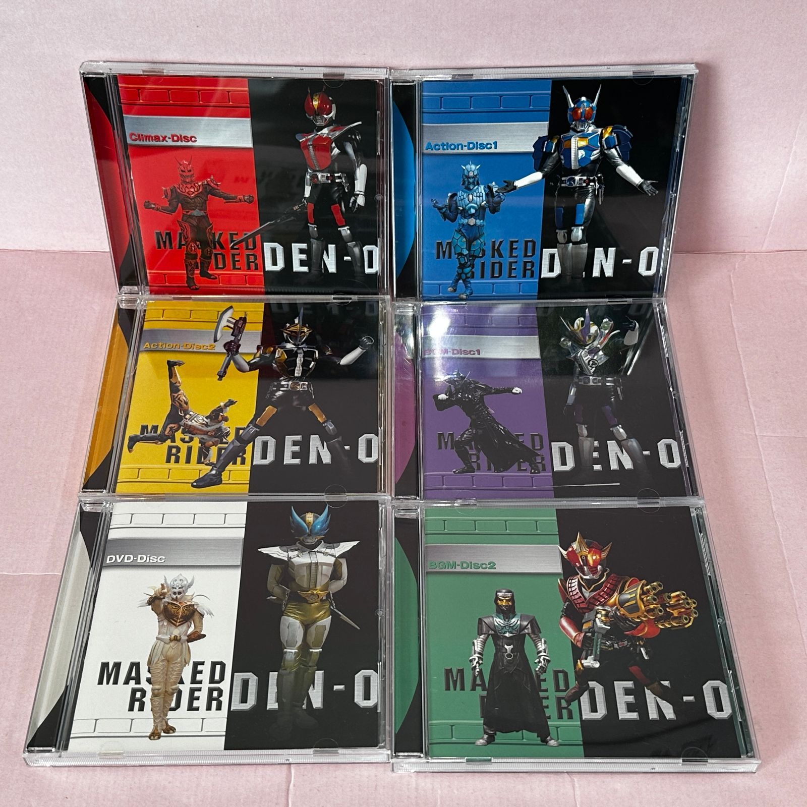 仮面ライダー電王 COMPLETE CD-BOX（DVD付） 中古品 smacd086741