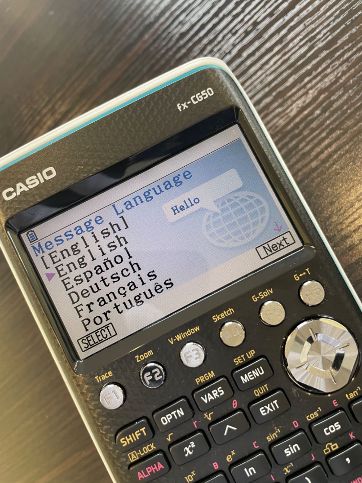 CASIO カシオ fx-CG50 グラフ関数電卓 ホワイトカバー付属 K410 【公式