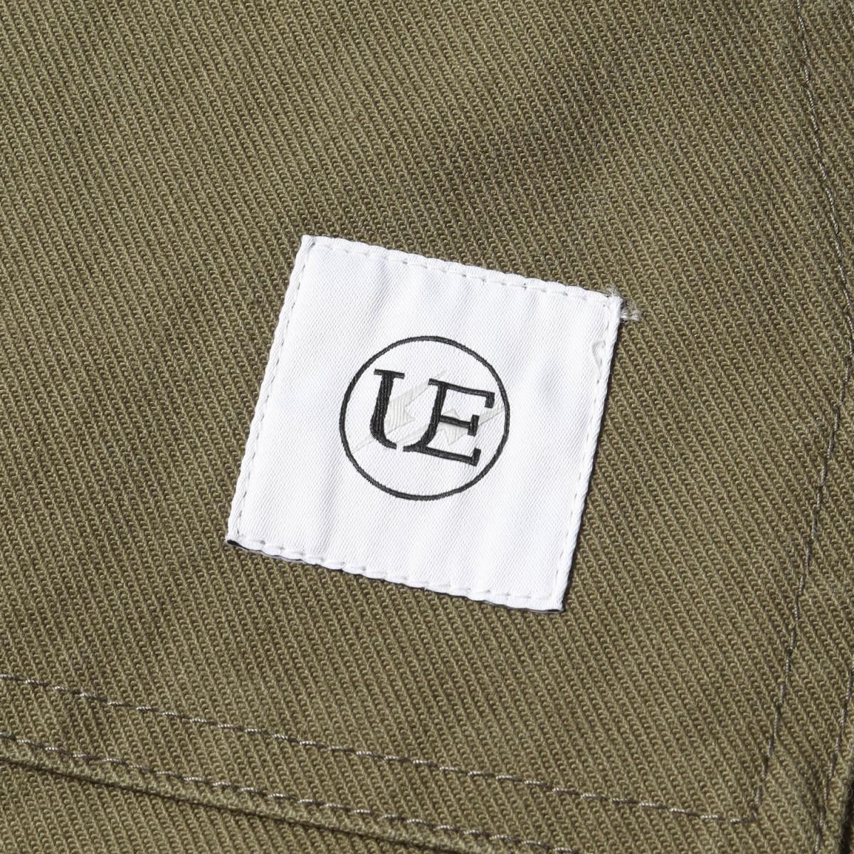 uniform experiment 2021SS オーバーオール最終価格 graphzero(グラフゼロ) デッキビブ オーバーオール グリーン 10
