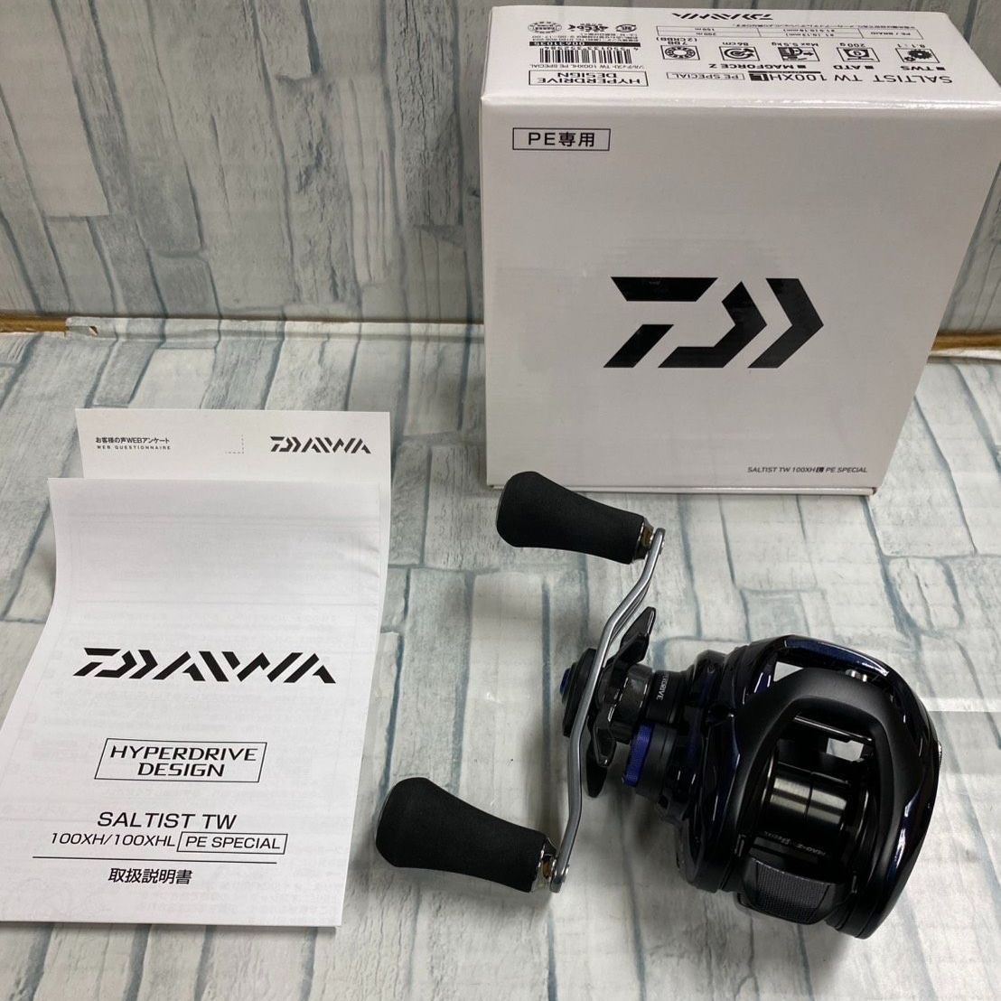 未使用！ダイワ ソルティストTW100XHL PE SPECIAL ギアセット！ アウトレット品】ソルティストTW100XHL PEスペシャル - メルカリ