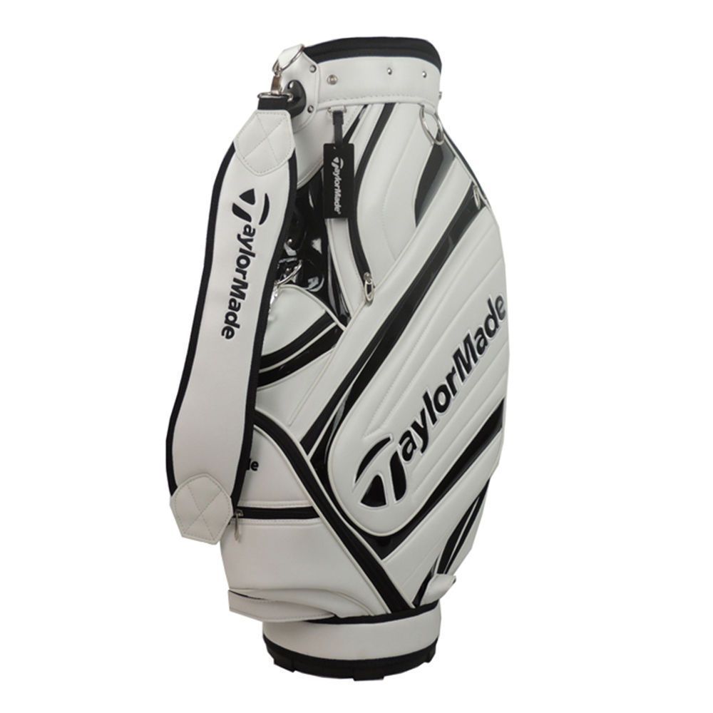 TaylorMade キャディバッグ ホワイト/ブラック テーラーメイド