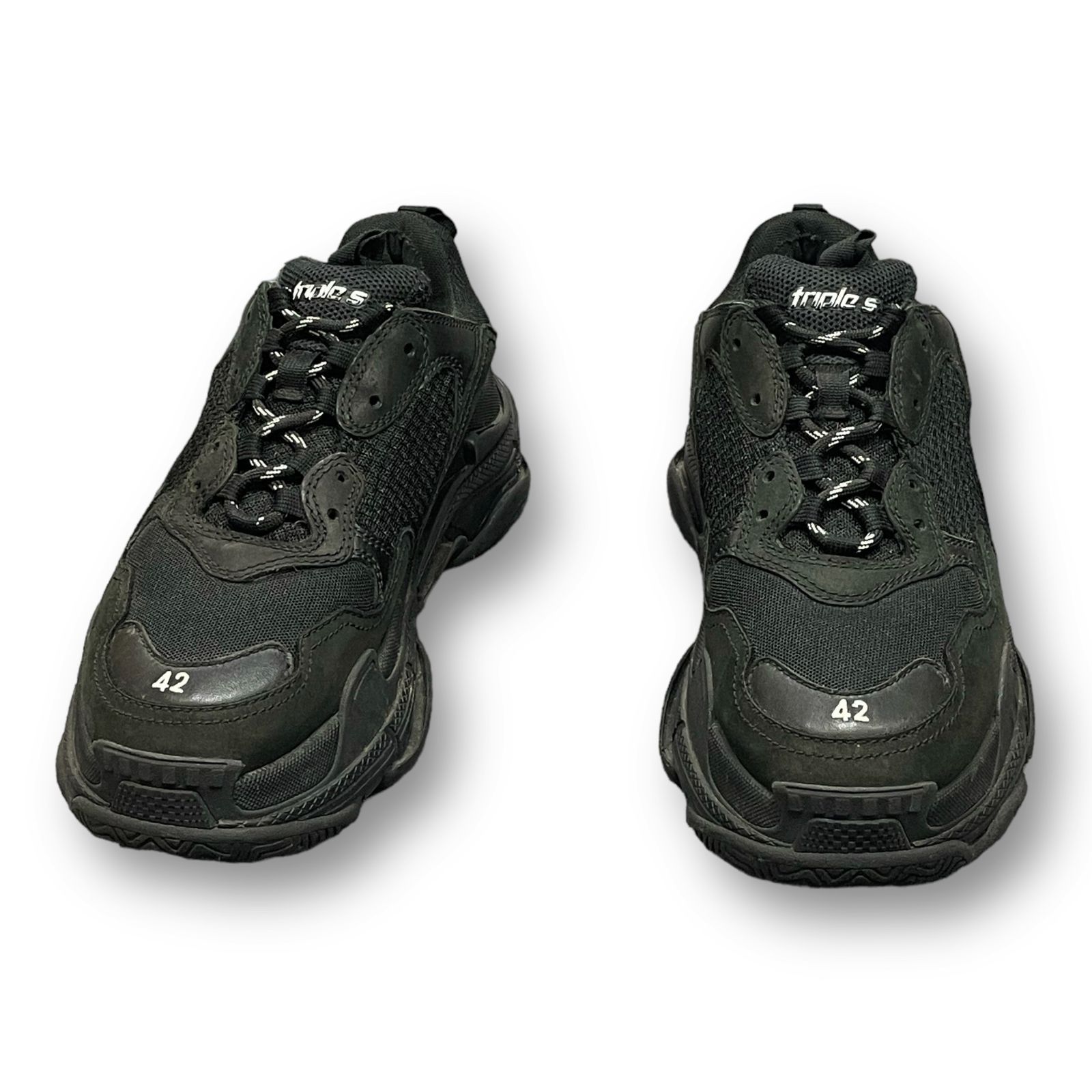 BALENCIAGA Triple S スニーカー 42 ブラック BALENCIAGA BALENCIAGA Triple S スニーカー 42 ブラック BALENCIAGA