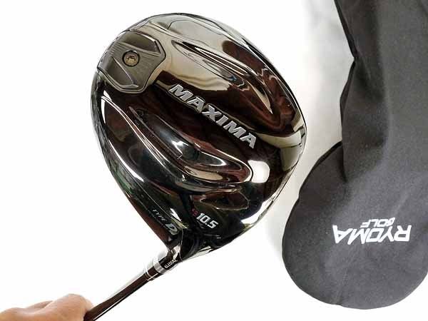 リョーマ RYOMA MAXIMA マキシマ II タイプD ブラックモデル ドライバー TourAD RM-2 10.5度 R