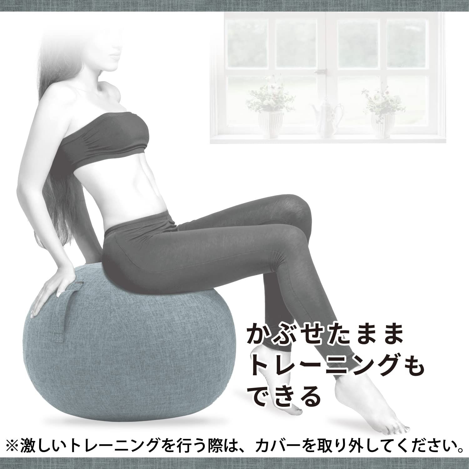 持ち運びに便利なハンドル付き