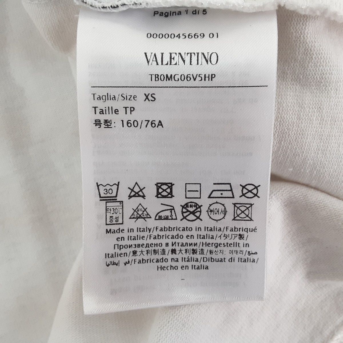 VALENTINO バレンティノ　Tシャツ　美品 NICOLA VALENTINO】バレンティノ Tシャツ Mサイズ 犬 お洒落