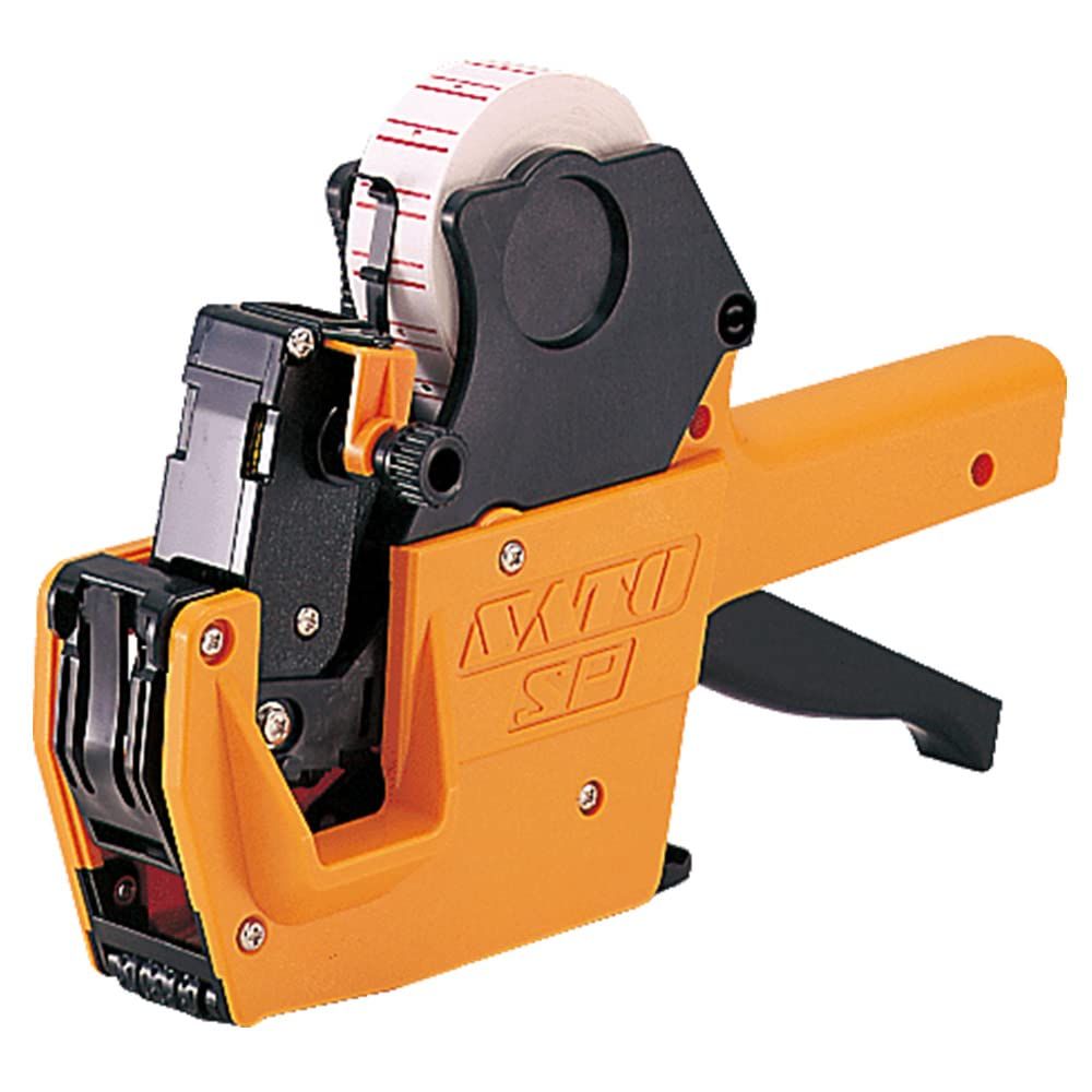 迅速発送 ハンドラベラー SP 本体＋ SP用|uno1c用 共通ラベル 10巻セット 本体印字 6L-1 ラベル 消費期限|強粘 インク付属