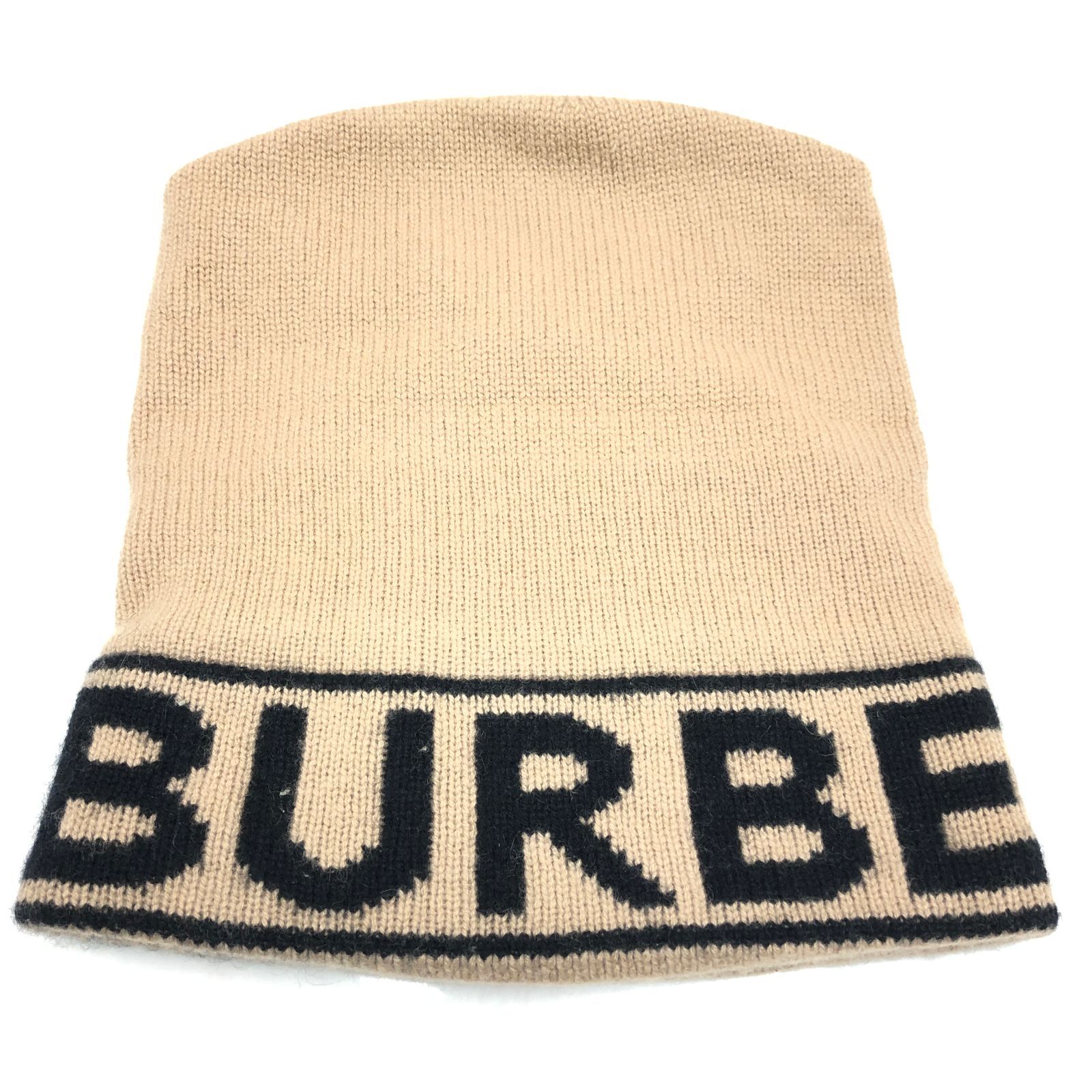BURBERRY バーバリー ロゴ・ニット帽 ビーニー ニットキャップ 8023983