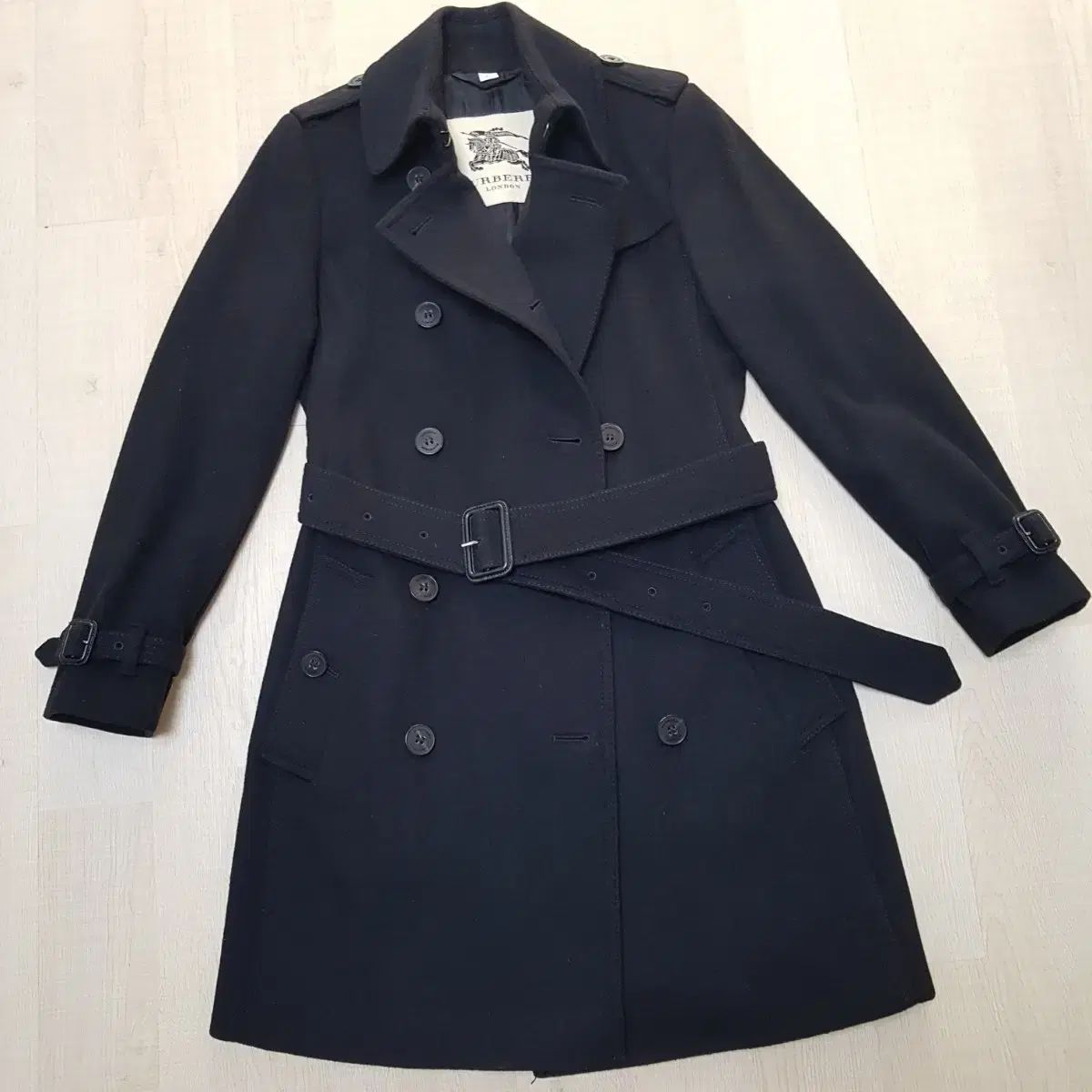 【値下げしました！】バーバリー コート 美品 カシミヤ トレンチコート 黒 三越伊勢丹 | burberry/バーバリー通販 | ロング カシミア