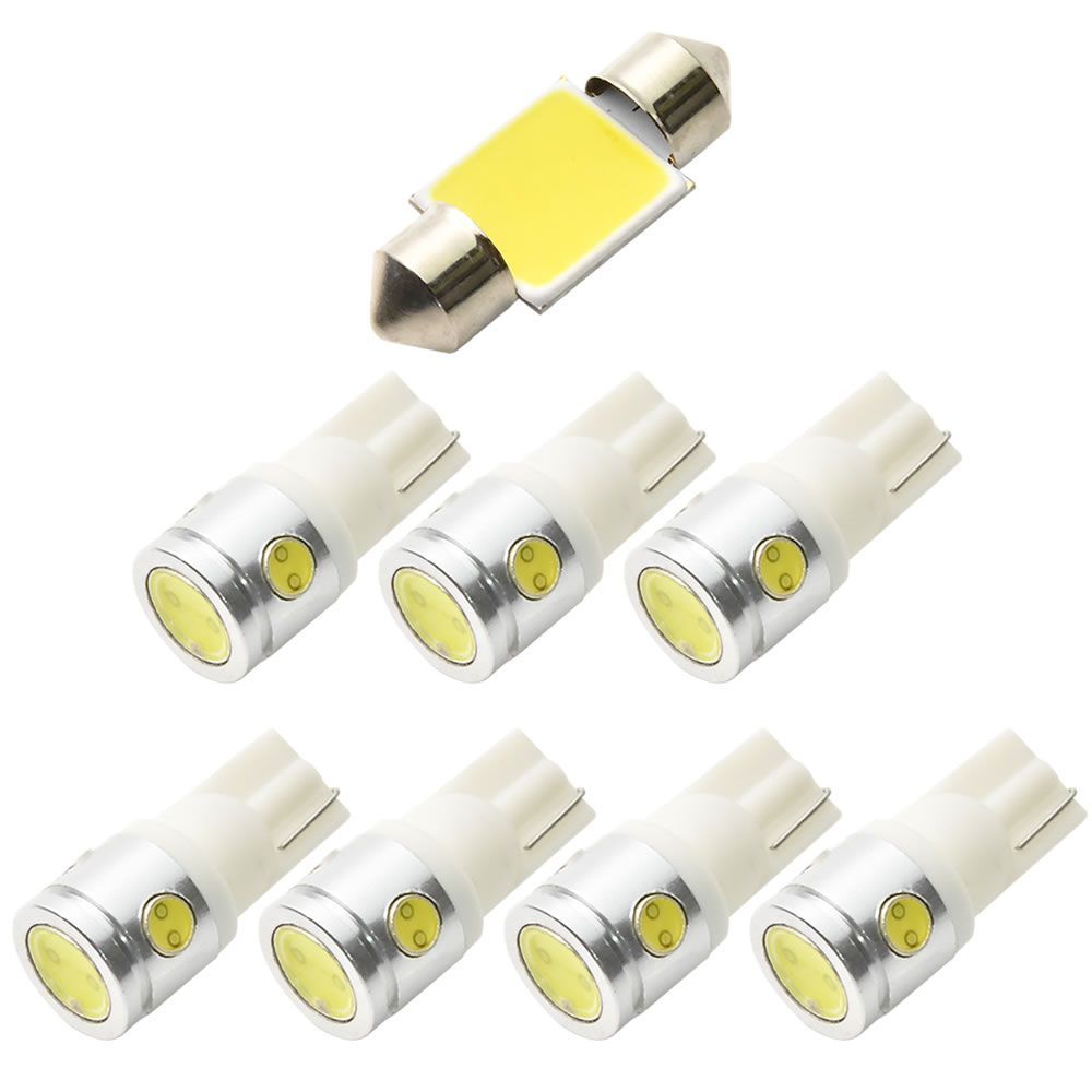 ZVW50 ZVW51 プリウス H27.11-R5.1 マジ明るいCOB LEDルームランプ 電球 8点