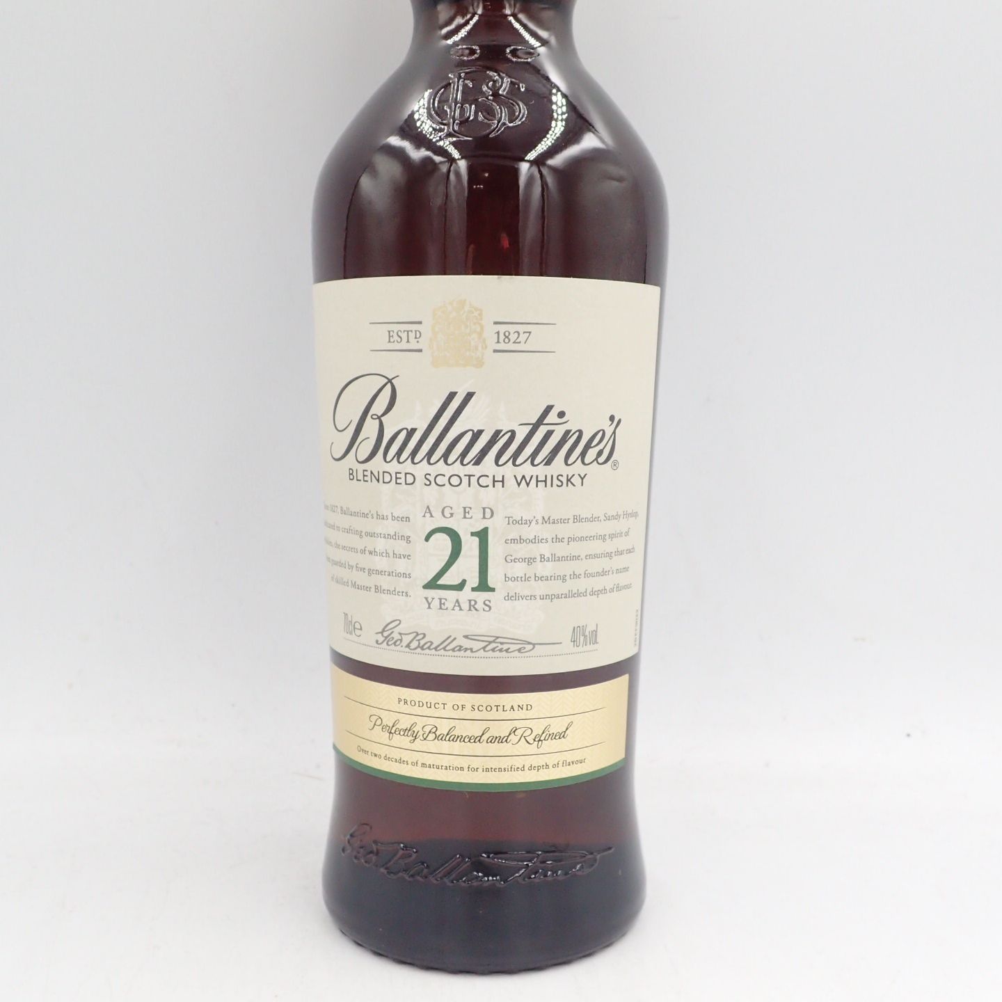 バランタイン 21年 700ml 40% 未開栓 スコッチウイスキー - メルカリ