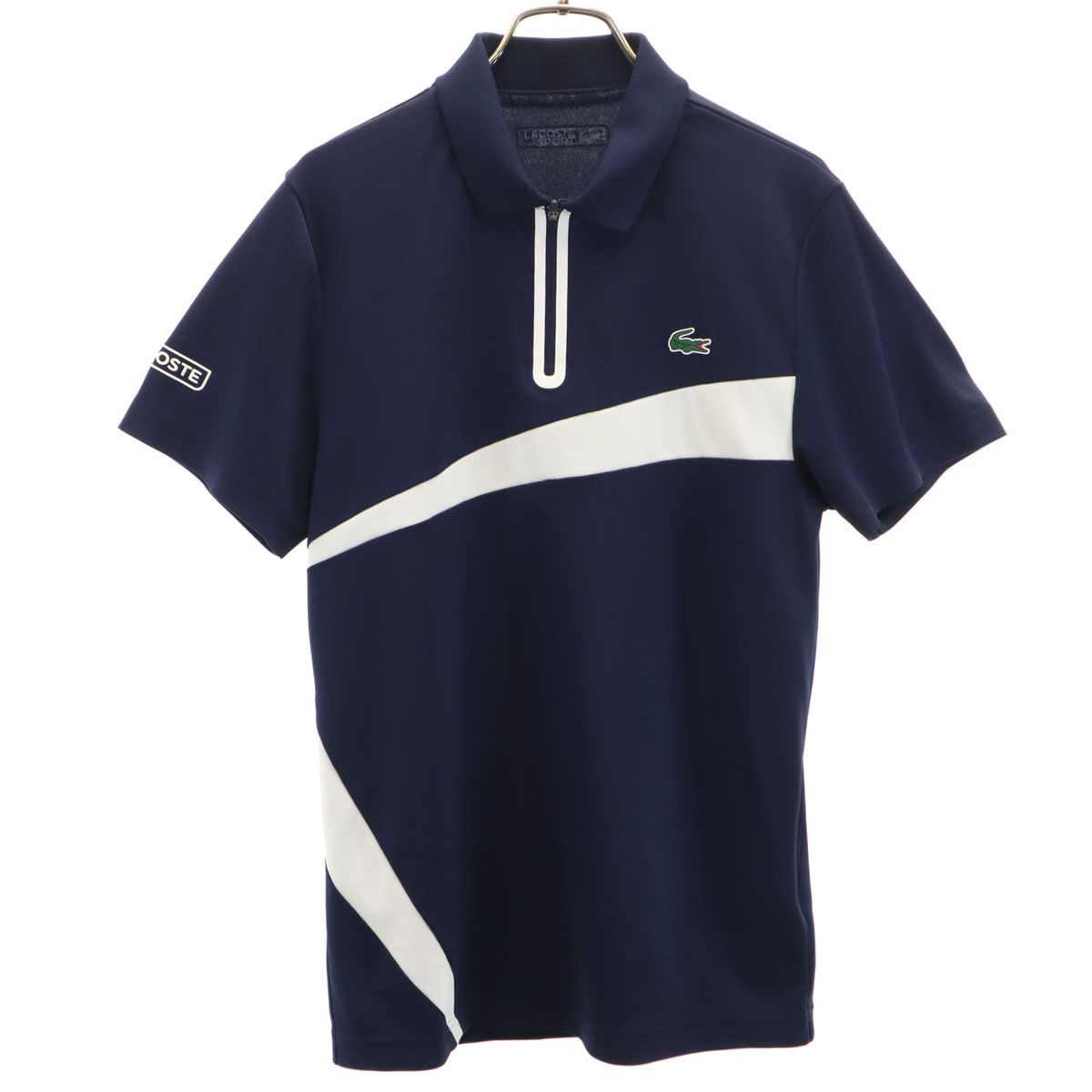 【希少】ラコステLACOSTE ポロシャツ（半袖）　ハーフジップ ワッフルピケ ハーフジップポロシャツ | LACOSTE/ラコステ