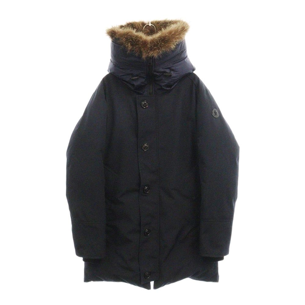 モンクレール　ロッド　ネイビー ダウンジャケット ファー付き MONCLER☆新作 ファー付きダウンジャケット LAICHEFUR☆関税込み