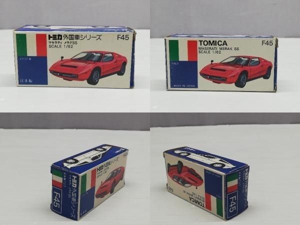 現状品 トミカ F45 マセラティ メラクSS 日本製 青箱 - メルカリ