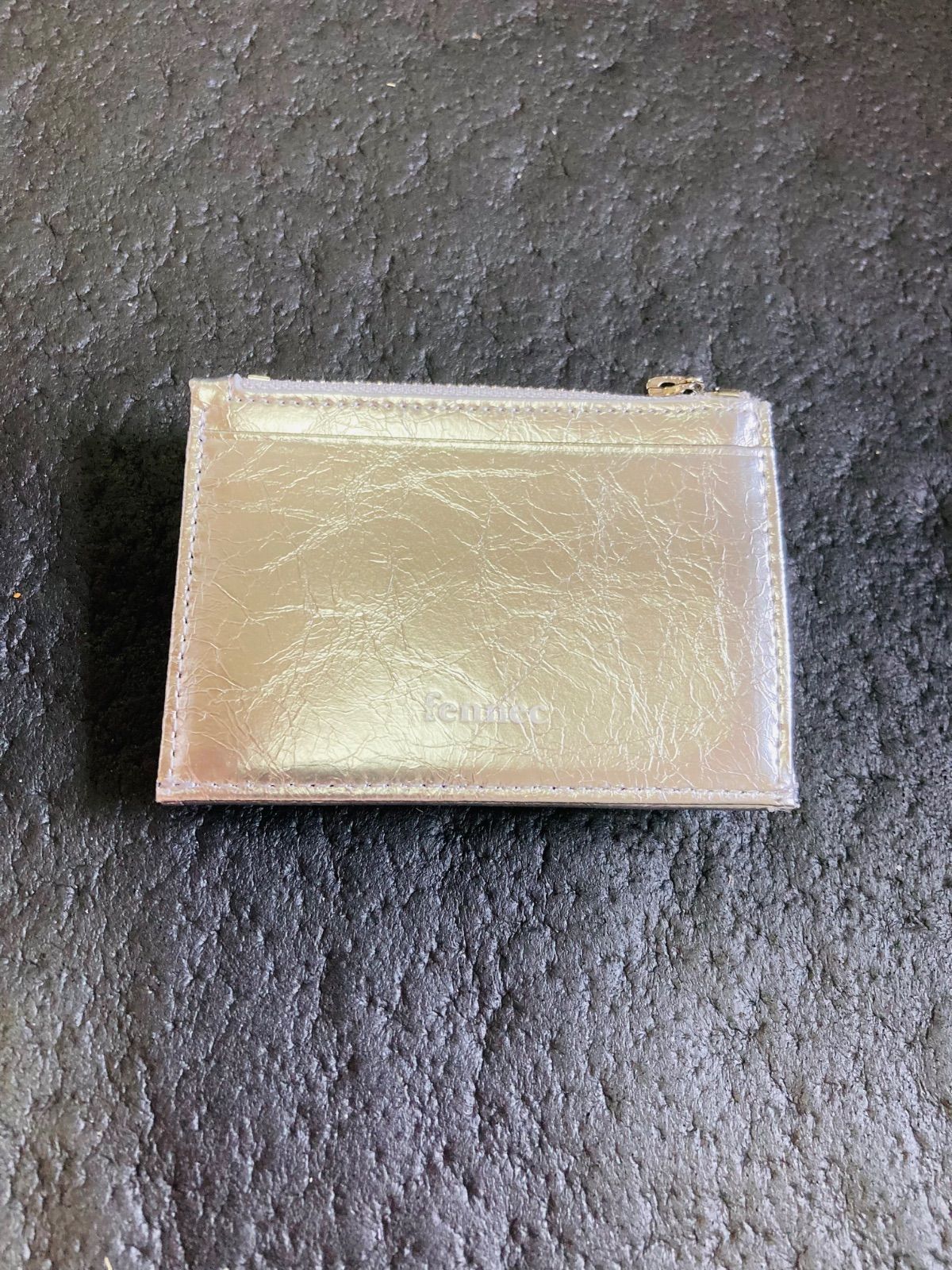 韓国現地 fennec フェネック 財布 カードケース 小銭入れ ハート シルバー