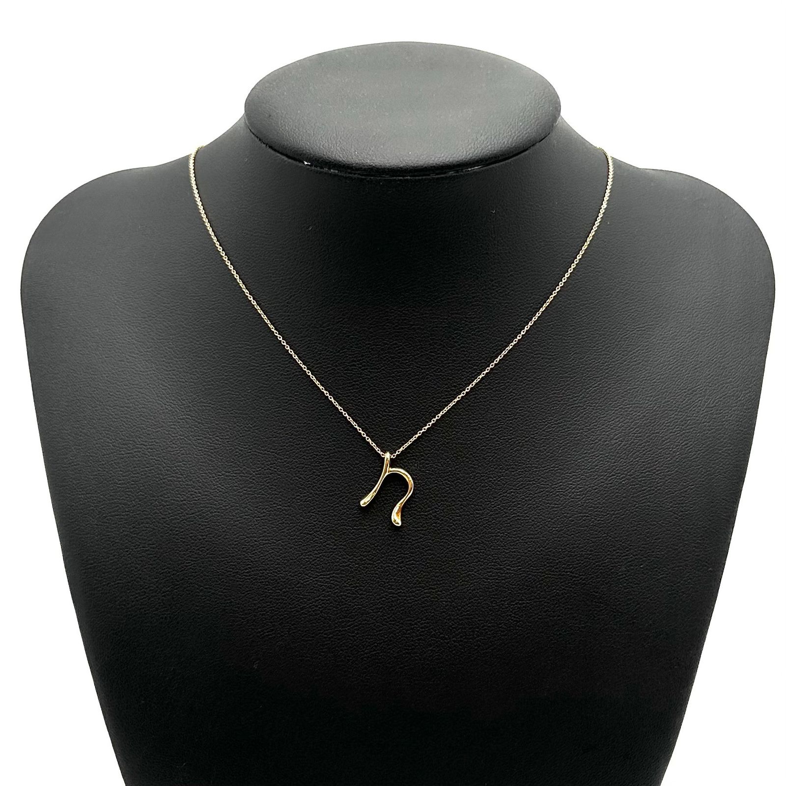 TIFFANY&Co. ティファニーイニシャルn k18ネックレス