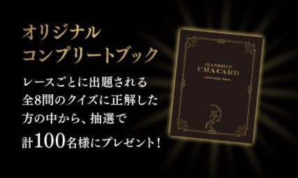 阪神競馬場　UMA　CARD　PAVILION 　オリジナル　コンプリートブック