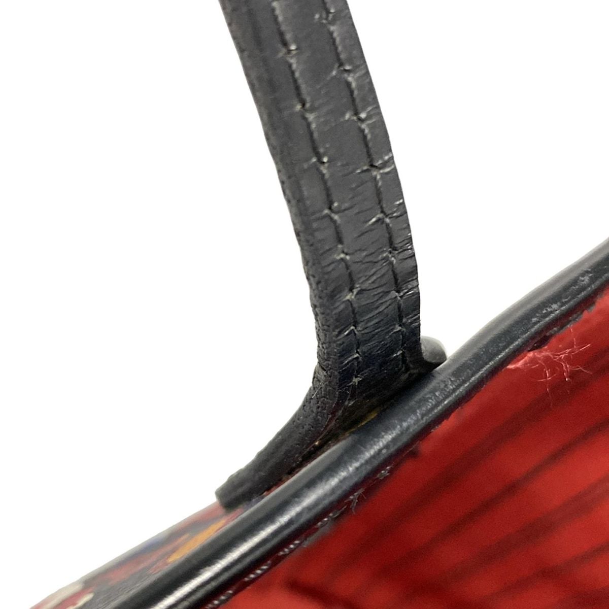 M43499 モノグラム×レッド×マルチ