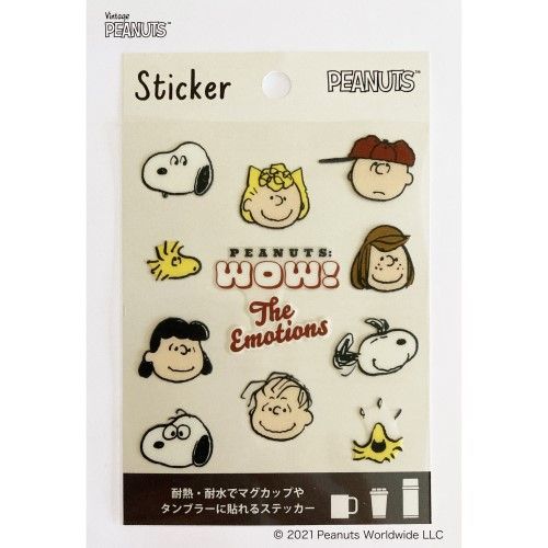 まとめ S＆Cコーポレーション ステッカー 耐熱耐水ステッカー ＷＯＷ フェイス PKS263 ×15セット