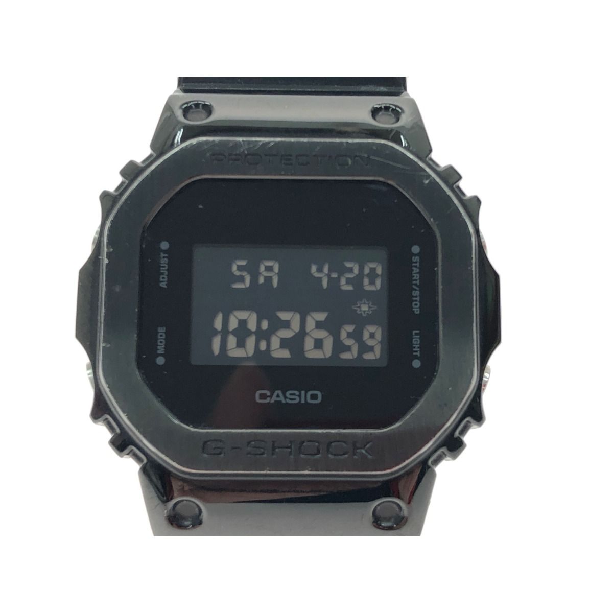 ▼▼CASIO カシオ メンズ腕時計 クオーツ デジタルウォッチ G-SHOCK Gショック メタルベゼル GM-5600B