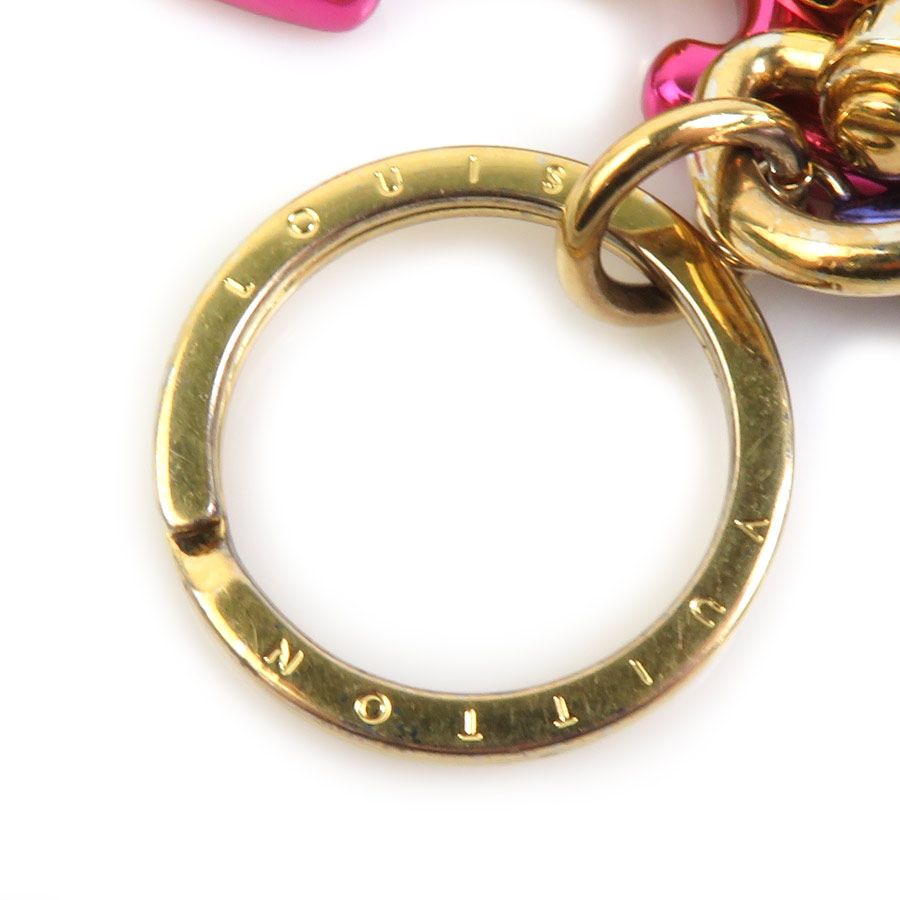 ルイ ヴィトン LOUIS VUITTON キーリング チャーム ポルトクレ LV