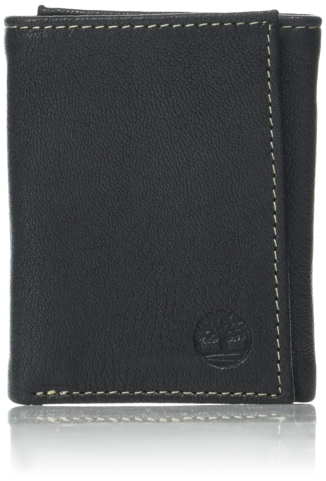Timberland Men's Genuine Leather RFID Blocking Trifold Security Wallet， black， One Size 