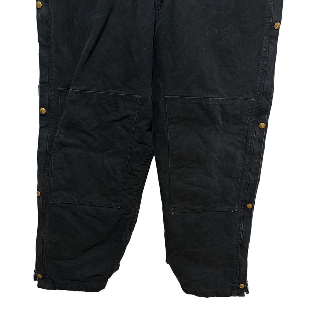 中綿入りダブルニーダックオーバーオール