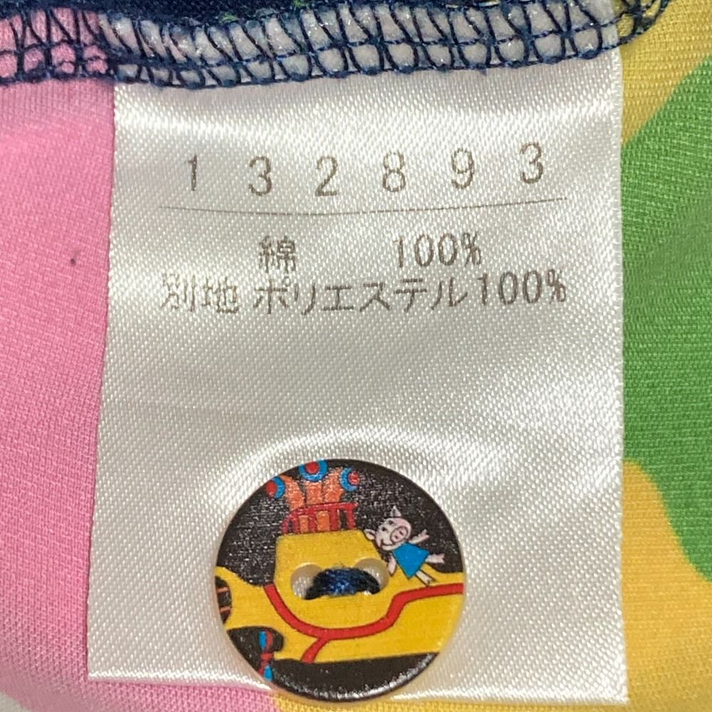 美品 OLLEBOREBLA オレボレブラ アルベロベロ フィッシュモチーフ 切替 ニット カットソー セーター ネイビー系 レディース 古着 中古 OLLEBOREBLA 美品 アルベロベロ ALBEROBELLO オレボレブラ