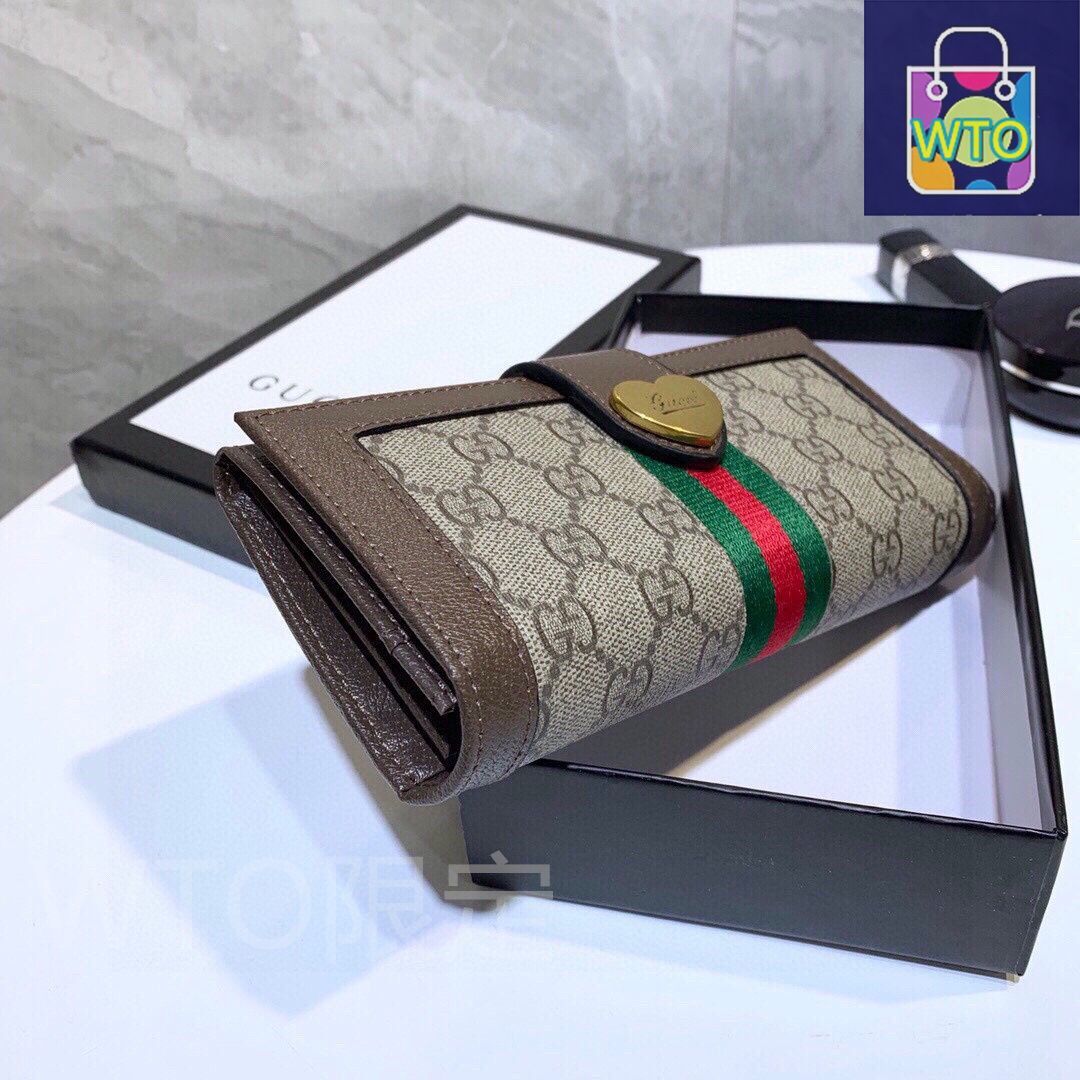 今日特価】GUCCI グッチ 二つ折りウォレット 送料無料 お得な