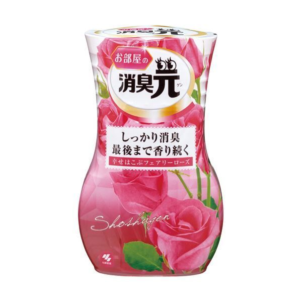 まとめ 小林製薬 お部屋の消臭元 幸せはこぶフェアリーローズ 400ml 1セット 5個 ×5セット