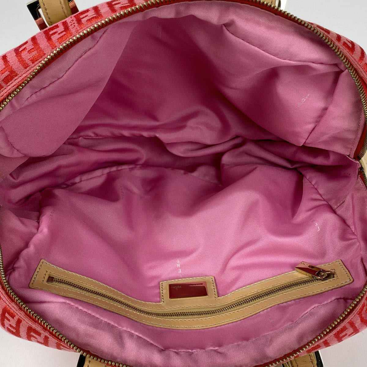 フェンディ FENDI ズッキーノ柄 ハンドバッグ ショルダーバッグ 