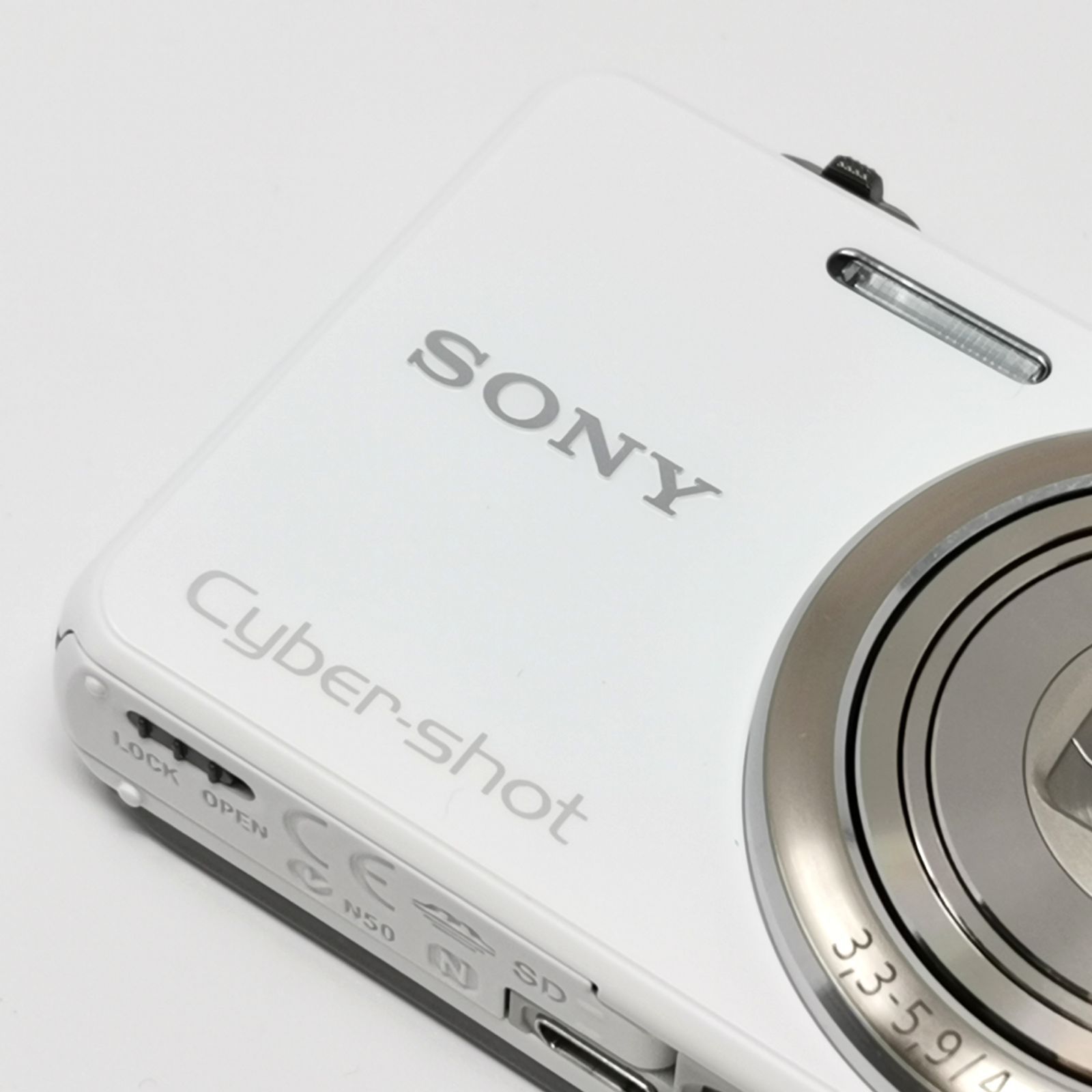カメラ ソニー cyber-shot DSC-WX170 ホワイト デジカメ 動作確認済み