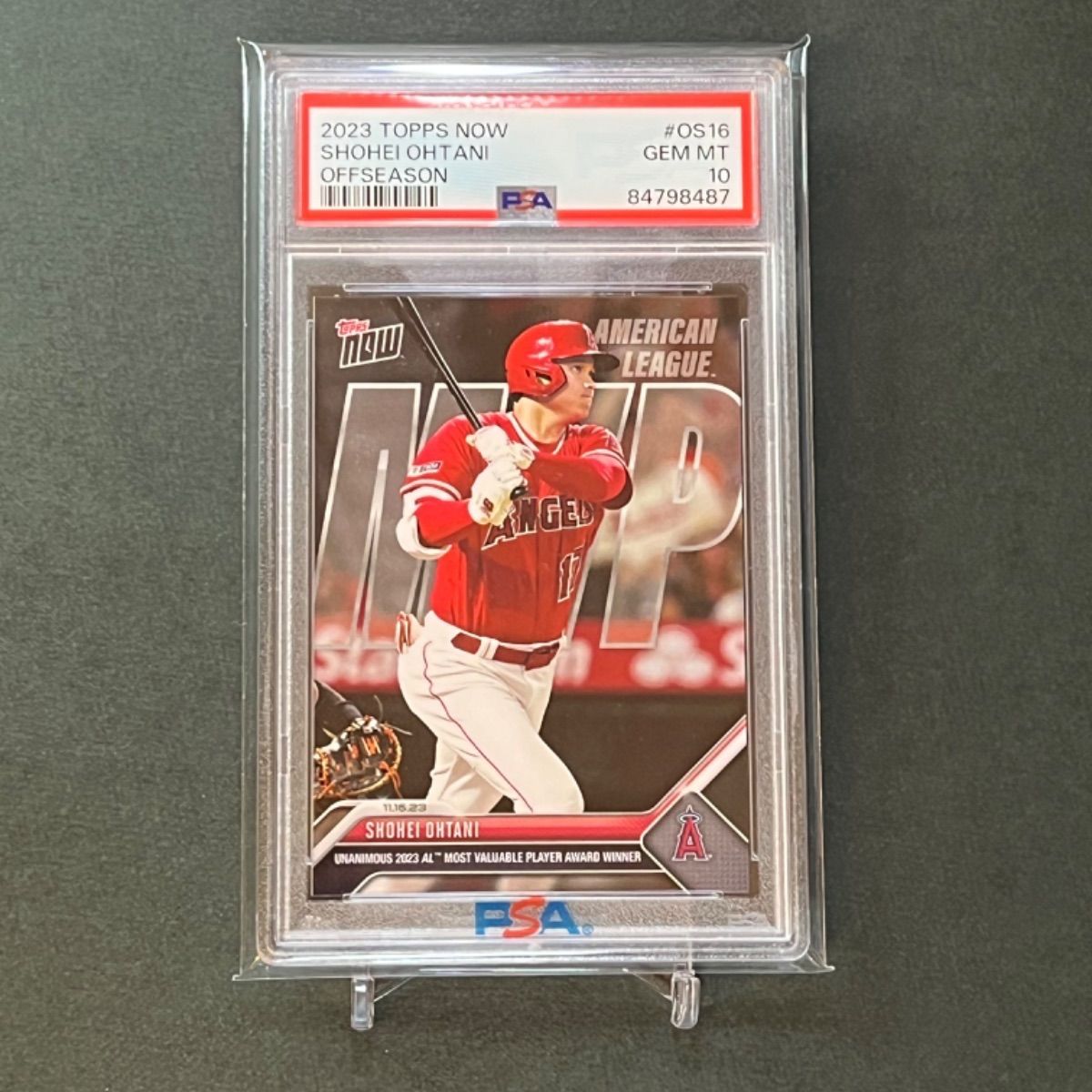 PSA10！2023 TOPPS NOW WBC 大谷翔平vsトラウト（大谷翔平vs